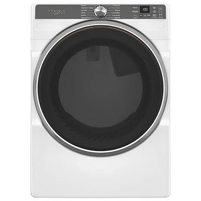 Sécheuse à vapeur à gaz de 7,4 pi³ de Whirlpool (WGD6720RW) - Blanc