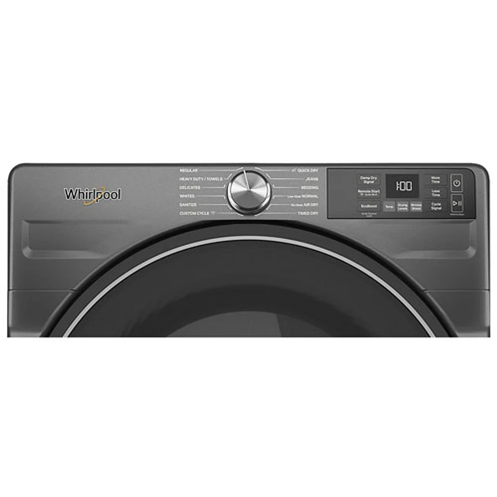 Sécheuse électrique à vapeur de 7,4 pi³ de Whirlpool (WGD5720RU) - Noir volcan