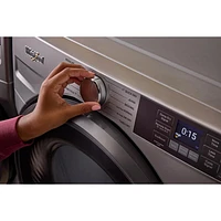 Sécheuse électrique à vapeur de 7,4 pi³ de Whirlpool (WGD5720RU) - Noir volcan