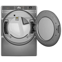 Whirlpool 7.4 Cu. Ft. Electric Steam Dryer (YWED6720RR) - Radiant Silver