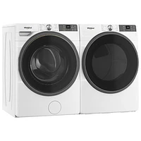 Laveuse à chargement frontal haute efficacité de 5,2 pi³ de Whirlpool (WFW5720RW) - Blanc