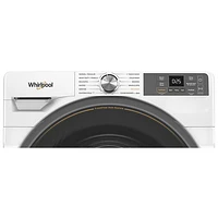 Laveuse à chargement frontal haute efficacité de 5,2 pi³ de Whirlpool (WFW5720RW) - Blanc