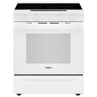 Whirlpool 31" 5.3 Cu. Ft. Self-Clean Slide-In Electric Air Fry Range (YWSES7530RW) - White