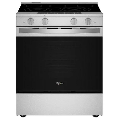 Whirlpool 31" 5.3 Cu. Ft. Self-Clean Slide-In Electric Air Fry Range (YWSES7530RZ) -Fingerprint Resistant Stainless