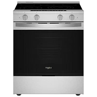 Whirlpool 31" 5.3 Cu. Ft. Self-Clean Slide-In Electric Air Fry Range (YWSES7530RZ) -Fingerprint Resistant Stainless