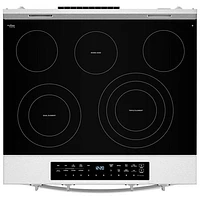 Whirlpool 31" 5.3 Cu. Ft. Self-Clean Slide-In Electric Air Fry Range (YWSES7530RZ) -Fingerprint Resistant Stainless