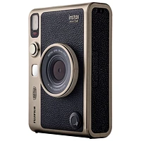 Fujifilm Instax Mini Evo SE 90th Anniversary Instant Camera Bundle - Titanium Gold
