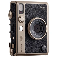 Fujifilm Instax Mini Evo SE 90th Anniversary Instant Camera Bundle - Titanium Gold