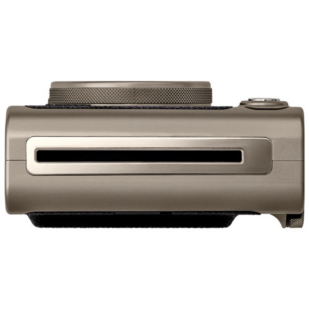 Fujifilm Instax Mini Evo SE 90th Anniversary Instant Camera Bundle - Titanium Gold