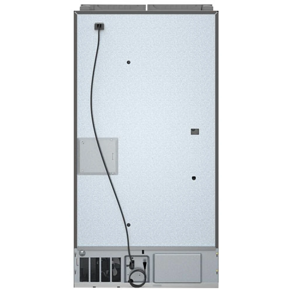 Réfrigérateur deux portes 20 pi³ 36 po avec distributeur d'eau de KitchenAid (KRFC136RWH) - Blanc