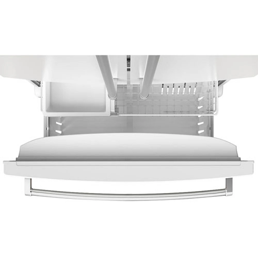 Réfrigérateur deux portes 20 pi³ 36 po avec distributeur d'eau de KitchenAid (KRFC136RWH) - Blanc