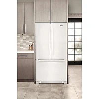 Whirlpool 36" 25.2 Cu. Ft. French Door Refrigerator (WRFF3036RW) - White