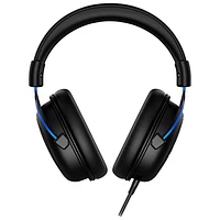 Casque de jeu à suppression du bruit Cloud de HyperX pour PS5/PS4 - Noir/Bleu