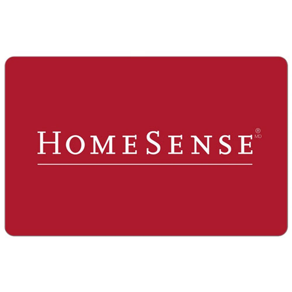 Carte-cadeau HomeSense - 50 $ - Téléchargement numérique
