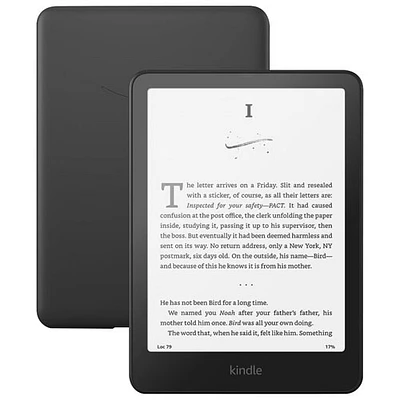 Liseuse numérique à écran tactile 7 po 16 Go Kindle Paperwhite (12e génération) d'Amazon (SA568B) - Noir
