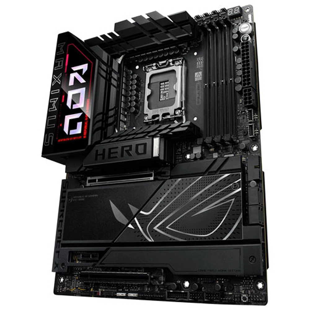 Carte mère ROG MAXIMUS Z890 HERO Wi-Fi ATX DDR5 d'ASUS avec LGA 1851 d'Intel pour processeurs Core Ultra d'Intel (série 2)