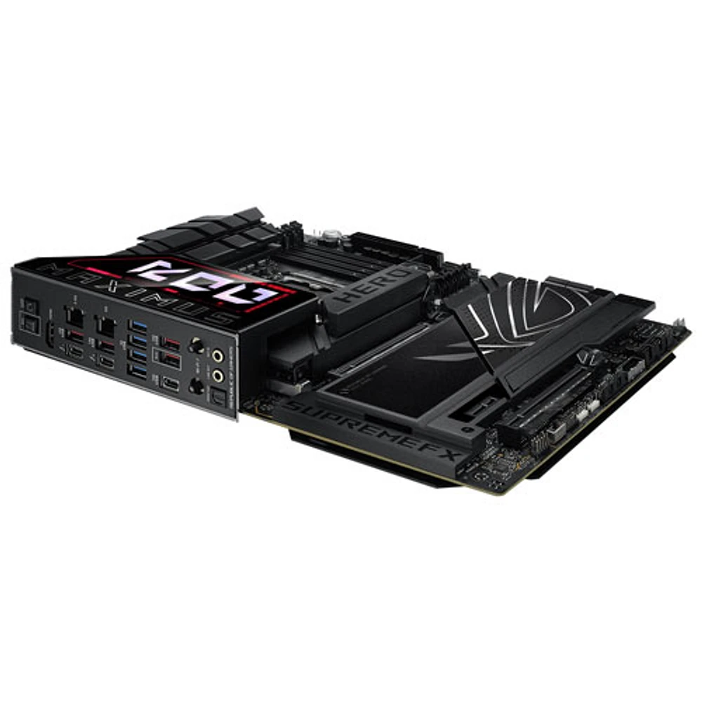 Carte mère ROG MAXIMUS Z890 HERO Wi-Fi ATX DDR5 d'ASUS avec LGA 1851 d'Intel pour processeurs Core Ultra d'Intel (série 2)