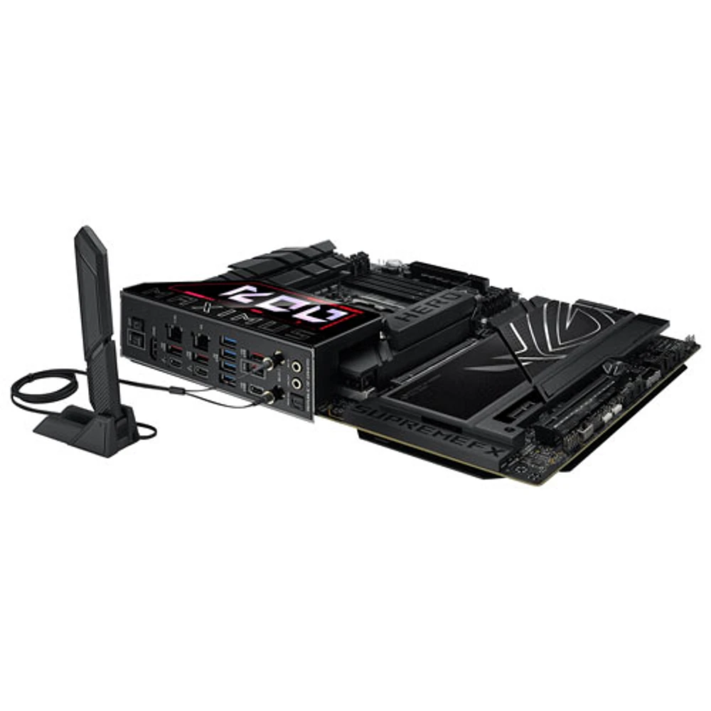 Carte mère ROG MAXIMUS Z890 HERO Wi-Fi ATX DDR5 d'ASUS avec LGA 1851 d'Intel pour processeurs Core Ultra d'Intel (série 2)