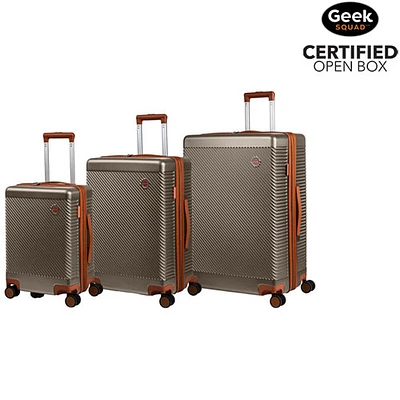 Open Box - Champs Dream Collection 3-Piece Hard Side Expandable Luggage Set