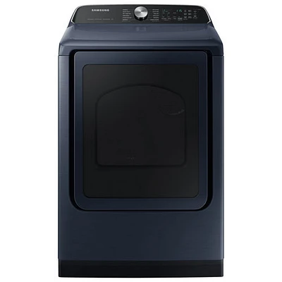 Open Box - Samsung 7.4 Cu. Ft. Electric Steam Dryer (DVE54CG7155DAC) - Navy - Scratch & Dent
