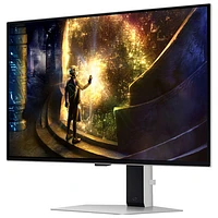Samsung Odyssey 27" QHD 240Hz 0.03ms GTG OLED LED G-Sync FreeSync Gaming Monitor (LS27DG612SNXZA) - Silver