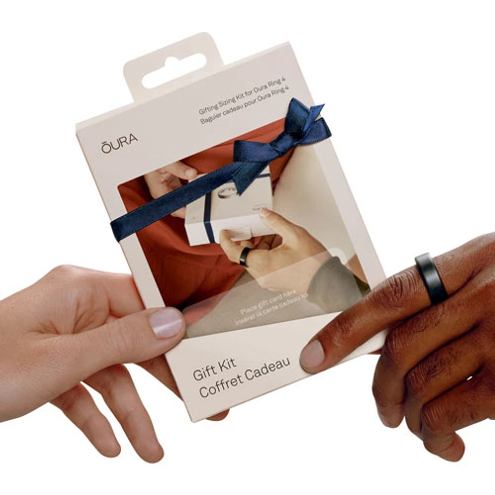 Ensemble-cadeau avec baguier pour anneau Ring 4 d'Oura