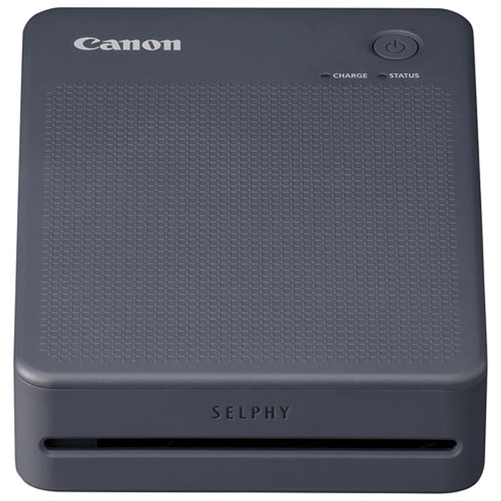 Canon SELPHY QX20 Compact Photo Printer - Dark Grey
