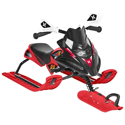 Traîneau à neige porteur Xtreme PRO Racer de Hurley - Noir/Rouge