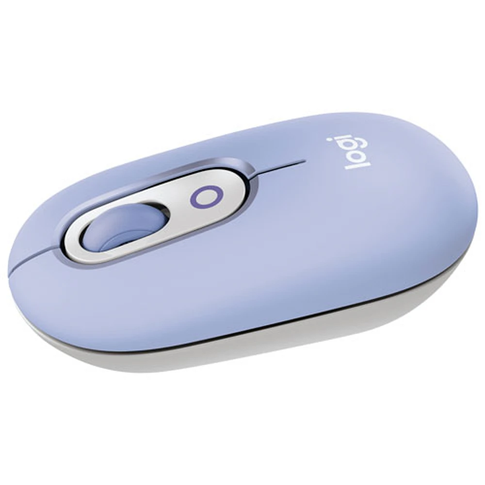 Logitech POP Mouse Bluetooth Optical Mouse - Lilac