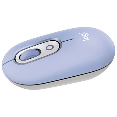 Logitech POP Mouse Bluetooth Optical Mouse - Lilac