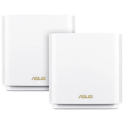 ASUS ZenWiFi ET9 Whole Home Mesh Wi-Fi 6E System - 2 Pack - White