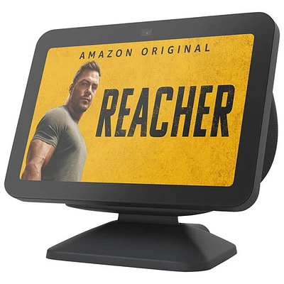 Support réglable Echo Show 8 (3e gén.) avec port de chargement USB-C - Anthracite