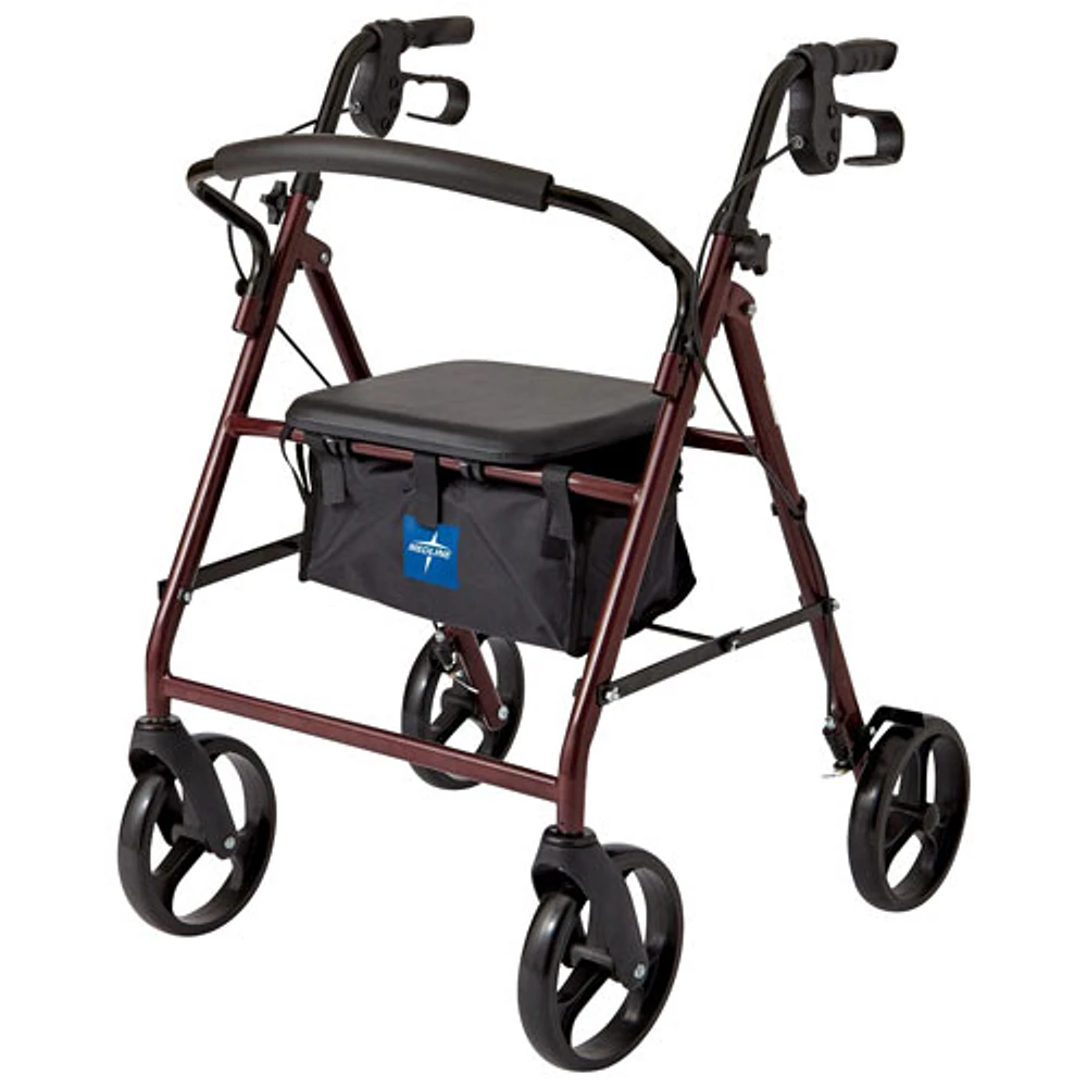 Marchette repliable avec cadre en acier Basic de Medline avec sac de rangement