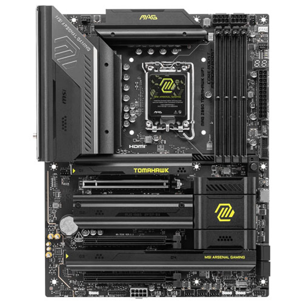 MSI MAG Z890 Tomahawk Wi-Fi ATX DDR5 Motherboard for Intel Core Ultra Series 2 CPUs