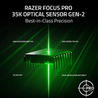 Razer Basilisk V3 35K DPI Optical Gaming Mouse - Black