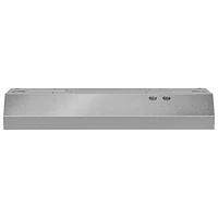 Open Box - Whirlpool 30" Under Cabinet Range Hood (WVU17UC0JS) - Stainless Steel - Scratch & Dent