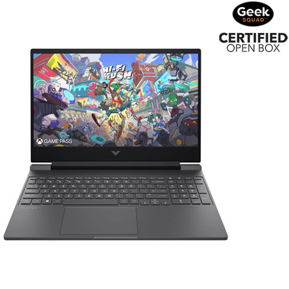 Boîte ouverte - Portable de jeu de 15,6 po Victus de HP - Argenté mica (Ryzen 5 7535HS d'AMD/RAM de 8 Go/disque SSD de 512 Go/GeForce RTX 2050)