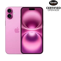 Boîte ouverte - iPhone 16 Plus de 128 Go d'Apple - Rose - Déverrouillé