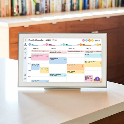 Écran tactile intelligent avec calendrier de 15 po de Skylight - Argenté - Exclusivité Best Buy