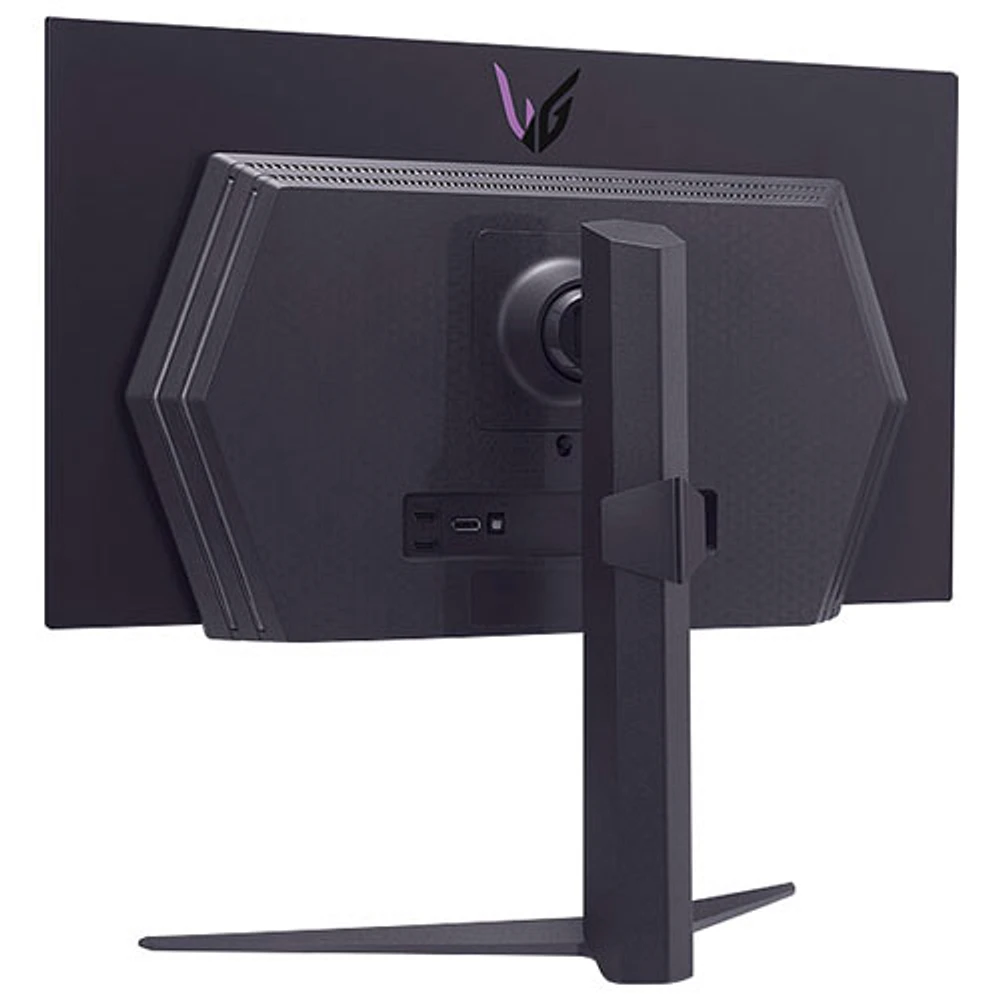 Moniteur de jeu FreeSync UltraGear de 27 po G-Sync DEL DELO QHD 240 Hz 0,03 ms gris à gris de LG (27GS93QE-B) - Gris violet