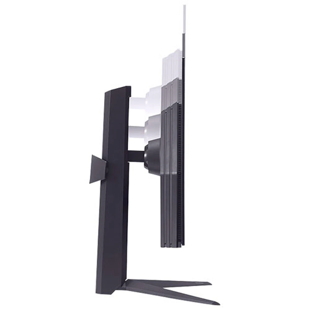 Moniteur de jeu FreeSync UltraGear de 27 po G-Sync DEL DELO QHD 240 Hz 0,03 ms gris à gris de LG (27GS93QE-B) - Gris violet