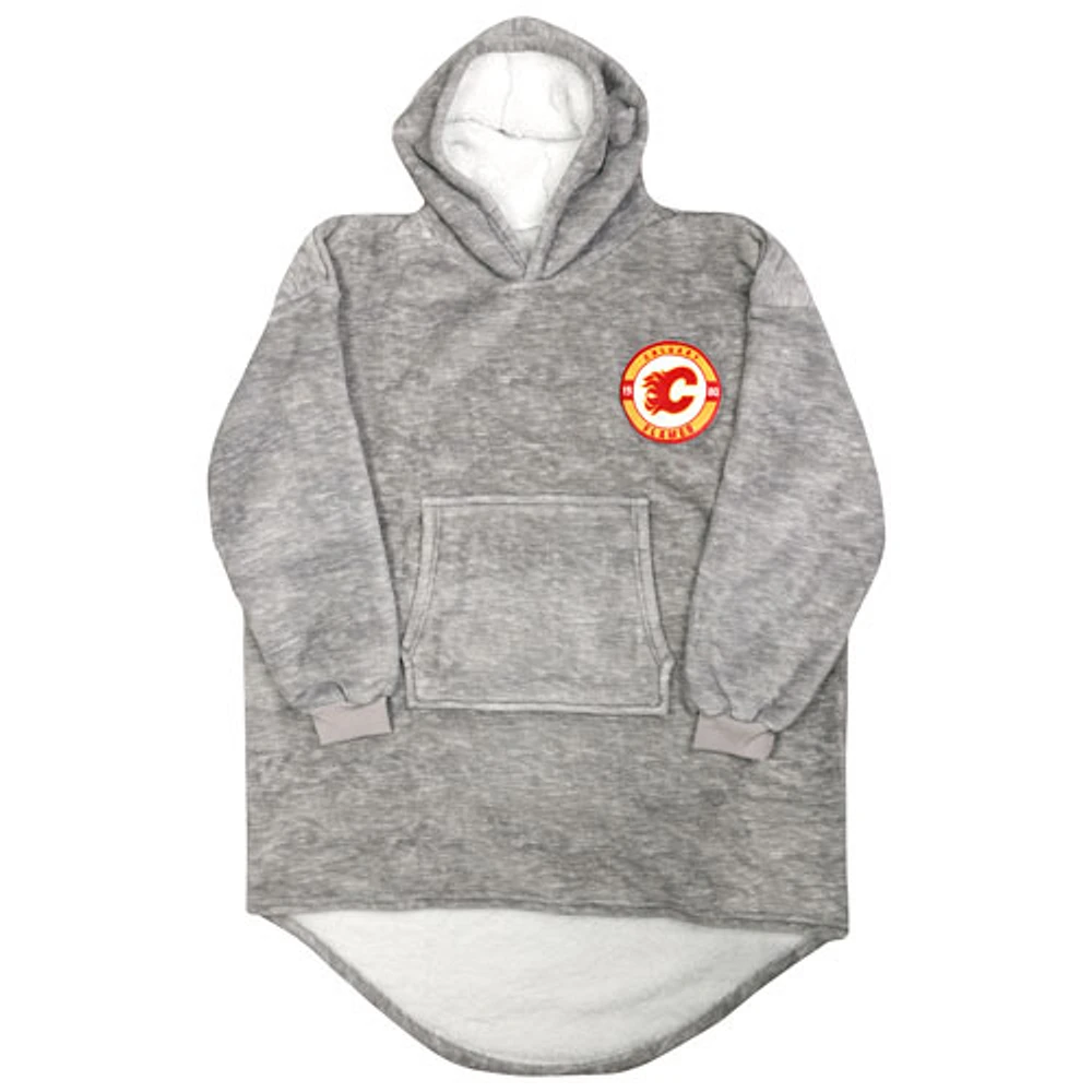 Jeté à capuchon Jour de match de la LNH - 31,5 x 44 po - Flames de Calgary