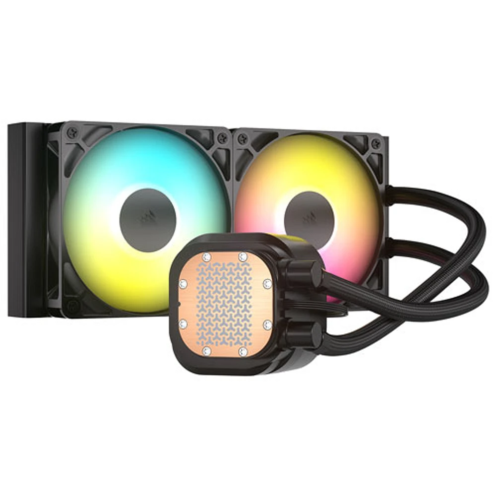 Corsair Nautilus 240 RS ARGB 120mm Liquid CPU Cooling System - Black