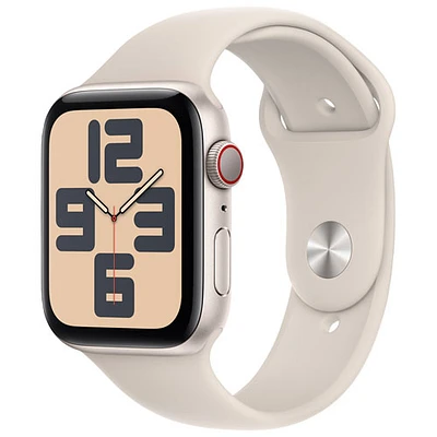 Apple Watch SE (GPS + cellulaire) de mm avec boîtier en aluminium comète et bracelet sport comète par Koodo - Moyen/Grand