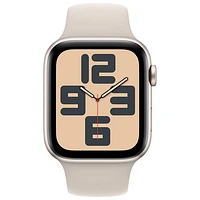 Apple Watch SE (GPS + cellulaire) de 44 mm avec boîtier en aluminium comète et bracelet sport comète par Koodo - Moyen/Grand - Paiement Balance mensuel