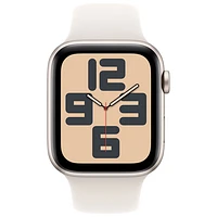 Apple Watch SE (GPS + cellulaire) avec boîtier de mm en aluminium comète et bracelet sport comète par Koodo - Moyen/Grand