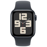 Koodo Apple Watch SE (GPS + Cellular) 40mm Midnight Aluminum Case with Midnight Sport Band - Medium/Large - Monthly Tab Payment