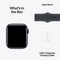 Koodo Apple Watch SE (GPS + Cellular) 40mm Midnight Aluminum Case with Midnight Sport Band - Medium/Large - Monthly Tab Payment