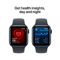 Koodo Apple Watch SE (GPS + Cellular) 40mm Midnight Aluminum Case with Midnight Sport Band - Medium/Large - Monthly Tab Payment