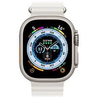Koodo Apple Watch Ultra (GPS + Cellular) 49mm Titanium Case with Ocean Band